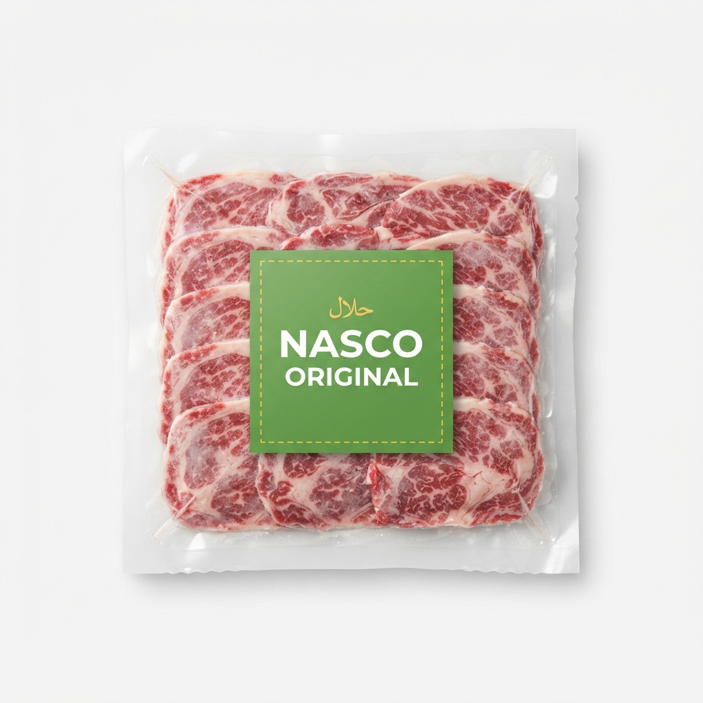 Nasco Beef Yakiniku Slice 500g