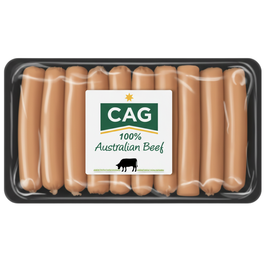 Beef Sausage CAG 600g